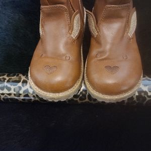Girls Brown Rabbit Boot Size 9 "Glitter My Ears" Free Posh Gift For Your Closet